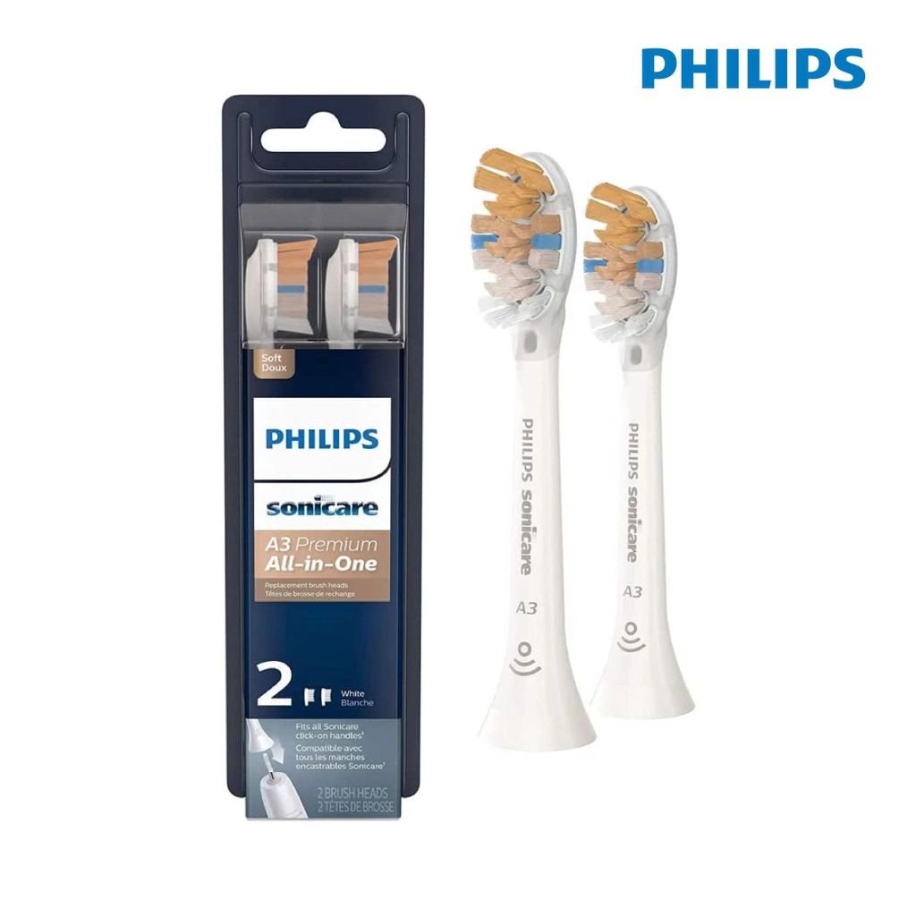 Bộ 2 Đầu Bàn Chải Điện A3 Philips Sonicare HX9092/67 (Trắng) & HX9092/96 (Đen)