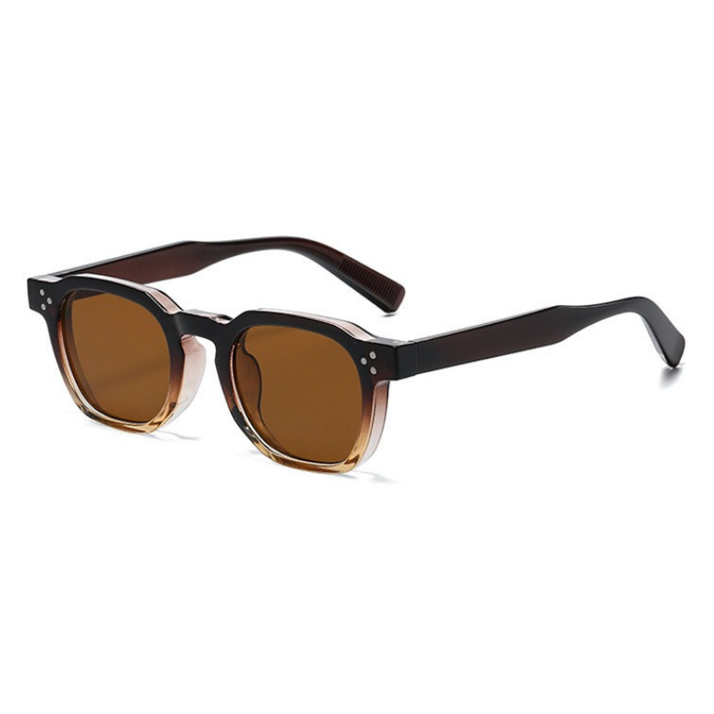 Mắt kính mát nam nữ gọng nhựa vuông thời trang JALIVER YOUNG P-25566JT, kính râm unisex chống nắng UV 400 cao cấp