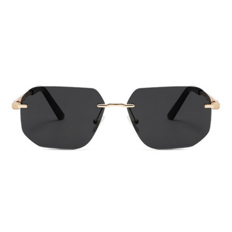 Mắt kính mát nữ gọng đa giác phối kim loại sang trọng JALIVER YOUNG M5227, kính râm nữ chống nắng UV400