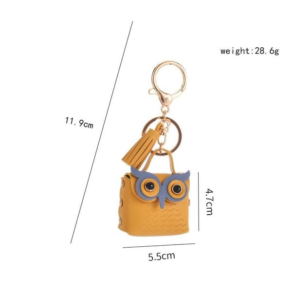  Phụ kiện treo túi hình thú dễ thương IDIGO FA2-2001, móc khoá trang trí thời trang đựng airpod 