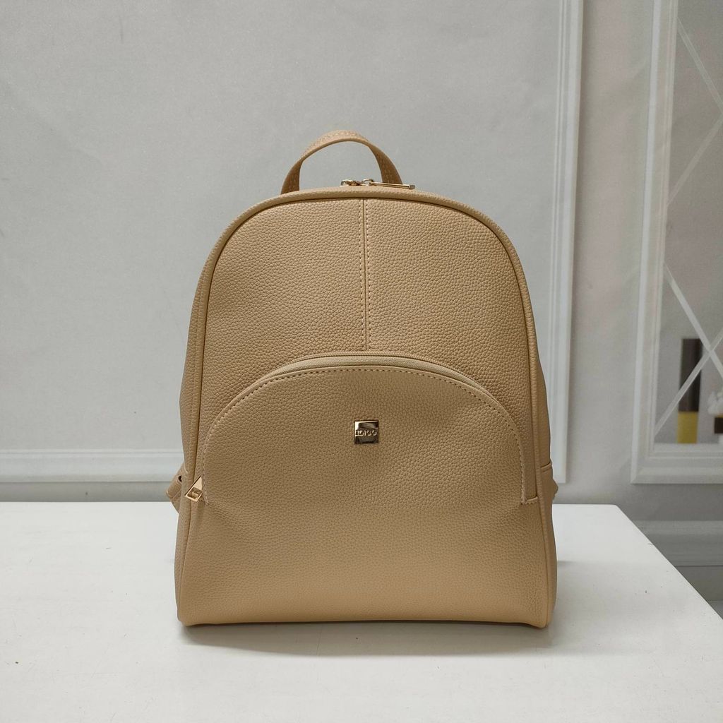 Balo da nữ thời trang đi chơi, ba lô công sở phối màu thanh lịch thiết kế ngăn trước gọn gàng, tiện dụng IDIGO FBP2 - 4330