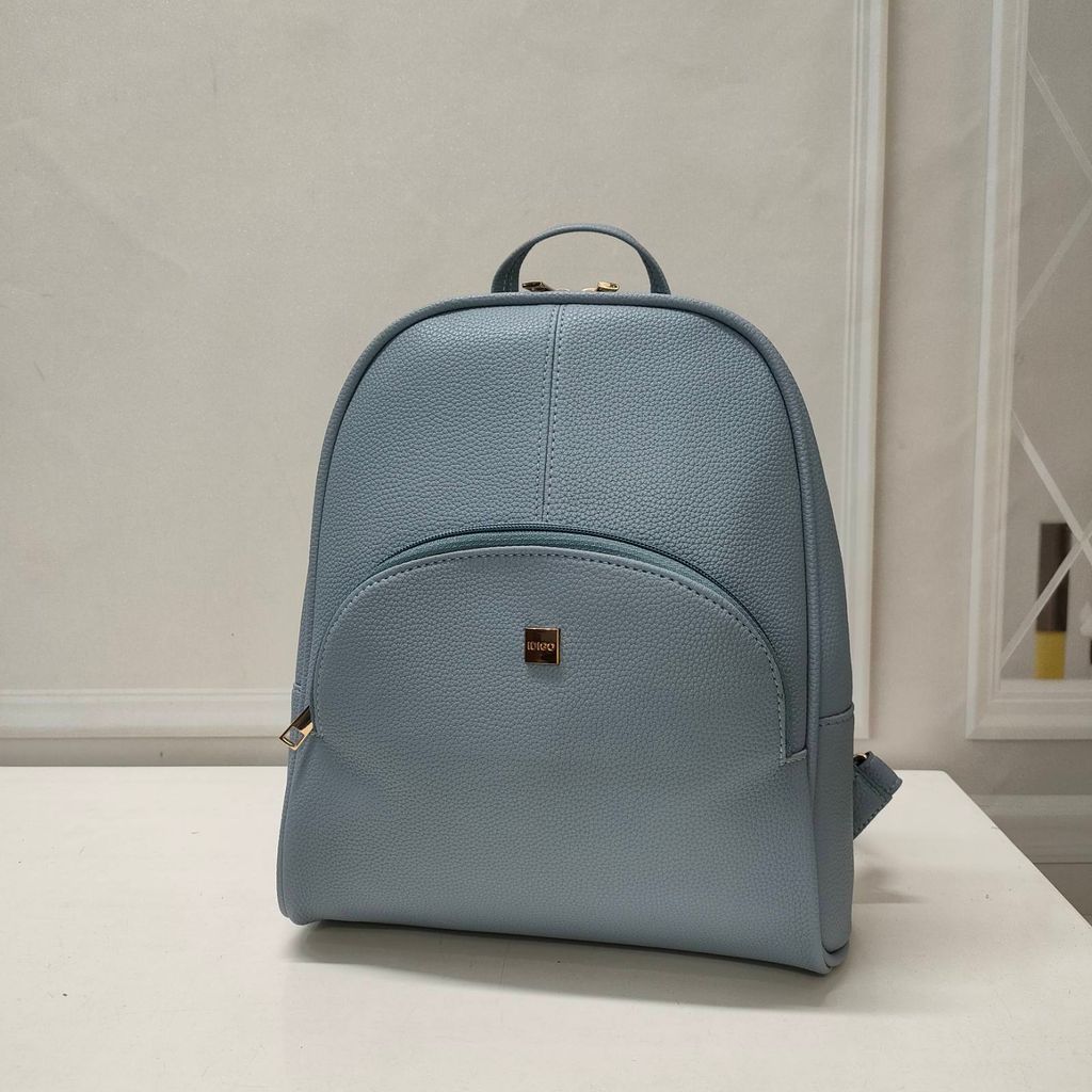 Balo da nữ thời trang đi chơi, ba lô công sở phối màu thanh lịch thiết kế ngăn trước gọn gàng, tiện dụng IDIGO FBP2 - 4330