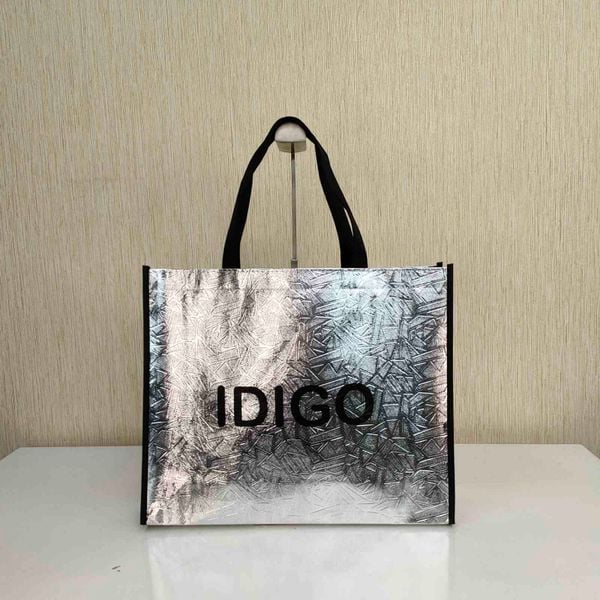  Túi quà tặng IDIGO bạc ánh kim cao cấp 