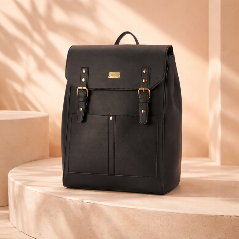 Balo đựng laptop 15.6 inch, ba lô công sở nam nữ nắp gập IDIGO UBP2 - 6031