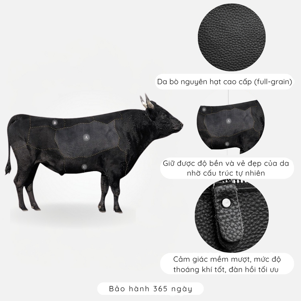 Balo da nam nữ tích hợp cổng sạc USB IDIGO MBP1 - 20001, Balo đựng laptop 15.6 inch da bò thật cao cấp