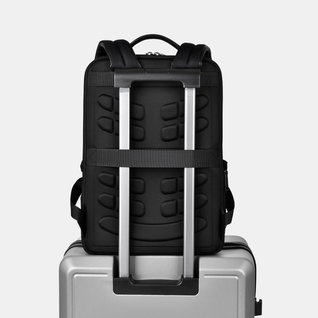 Balo da nam nữ tích hợp cổng sạc USB IDIGO MBP1 - 20001, Balo đựng laptop 15.6 inch da bò thật cao cấp