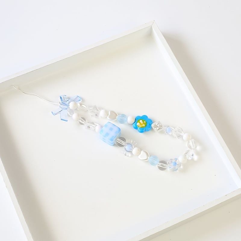 Charm hạt chuỗi điện thoại thời trang  IDIGO FA4 - 4009, móc khoá trang trí và phụ kiện túi xách tiện lợi