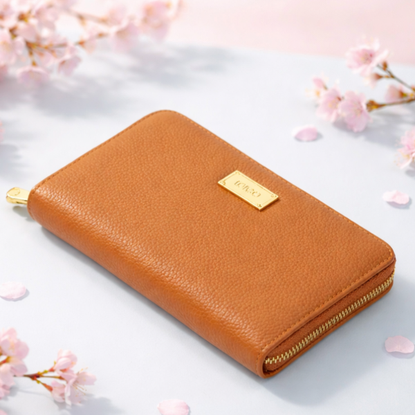  Ví nữ da thật cầm tay, ví da nam nữ nhiều ngăn, đựng vừa passport tích hợp công nghệ RFID Blocking IDIGO FW1 - 4311 