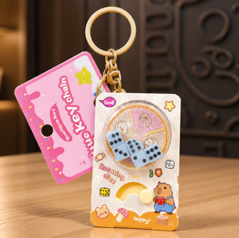 Charm đồ chơi xả tress dễ thương IDIGO FA4-2002, phụ kiện trang trí treo túi thời trang nhiều màu