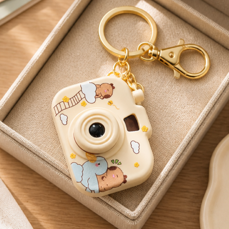 Phụ kiện charm đồ chơi hoạt hình đáng yêu IDIGO FA4-2008, móc khoá charm trang trí treo túi xách hình động vật