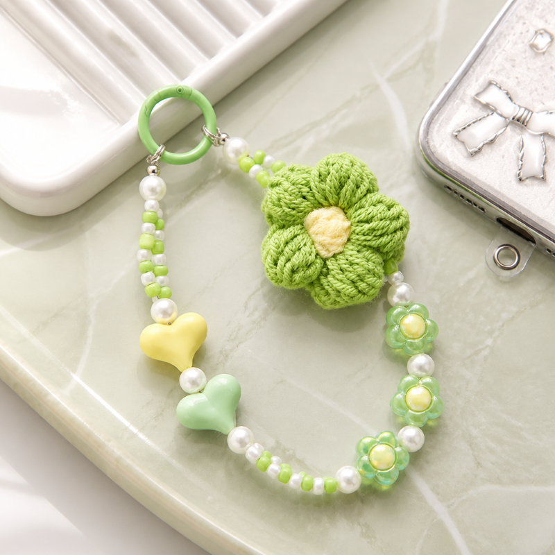 Charm phụ kiện túi thời trang nhiều màu IDIGO FA4 - 4011, móc khoá trang trí và phụ kiện treo túi dễ thương