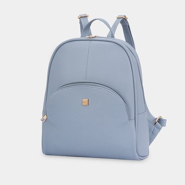  Balo da nữ thời trang đi chơi, ba lô công sở phối màu thanh lịch thiết kế ngăn trước gọn gàng, tiện dụng IDIGO FBP2 - 4330 