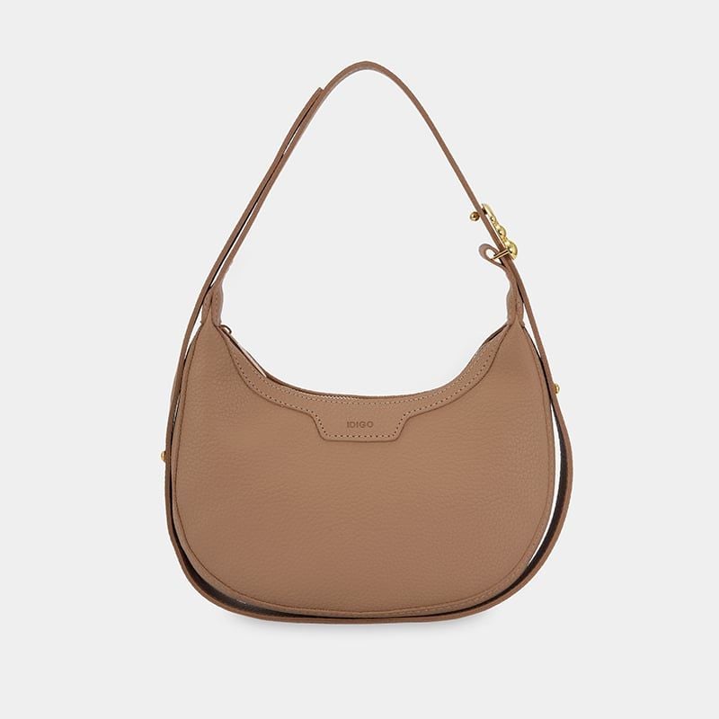 Túi đeo chéo nữ đi chơi phom hình bán nguyệt, túi xách nữ sang chảnh IDIGO FB2 - 3400