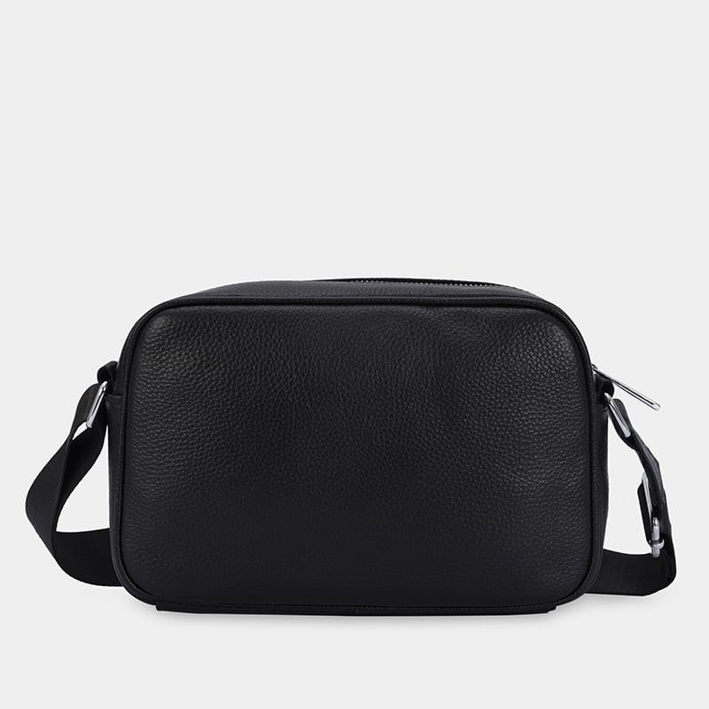 Túi đeo chéo nam da thật cao cấp, túi da công sở unisex phom chữ nhật năng động MB1 - 7010