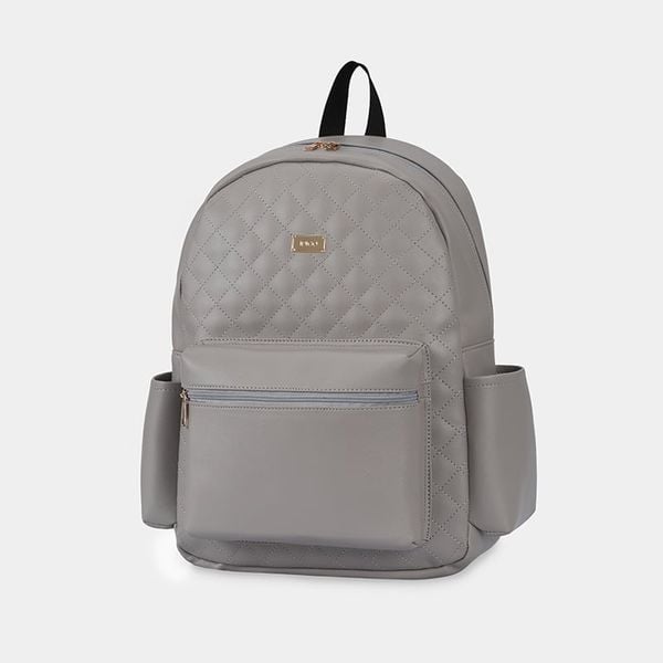  Ba lô công sở thời trang nữ IDIGO UBP2 – 6035 , Balo da nữ họa tiết chần trám thanh lịch đựng laptop 14 inch 