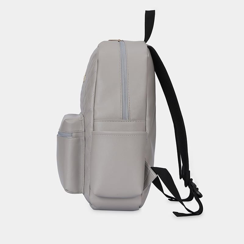 Ba lô công sở thời trang nữ IDIGO UBP2 – 6035 , Balo da nữ họa tiết chần trám thanh lịch đựng laptop 14 inch