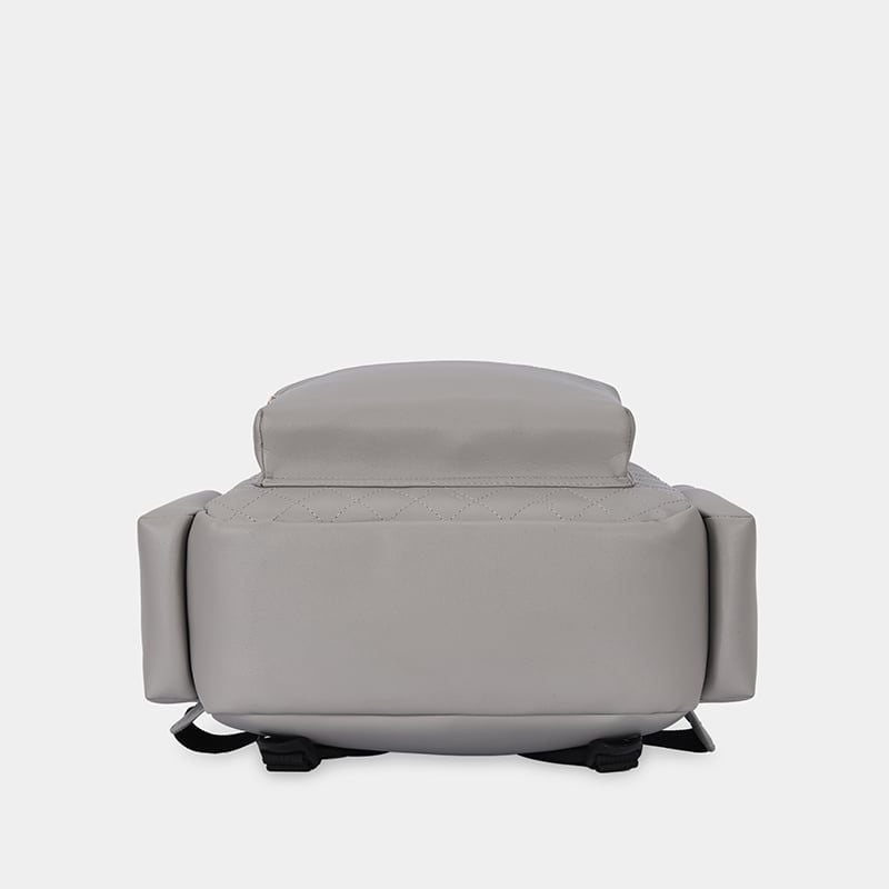 Ba lô công sở thời trang nữ IDIGO UBP2 – 6035 , Balo da nữ họa tiết chần trám thanh lịch đựng laptop 14 inch