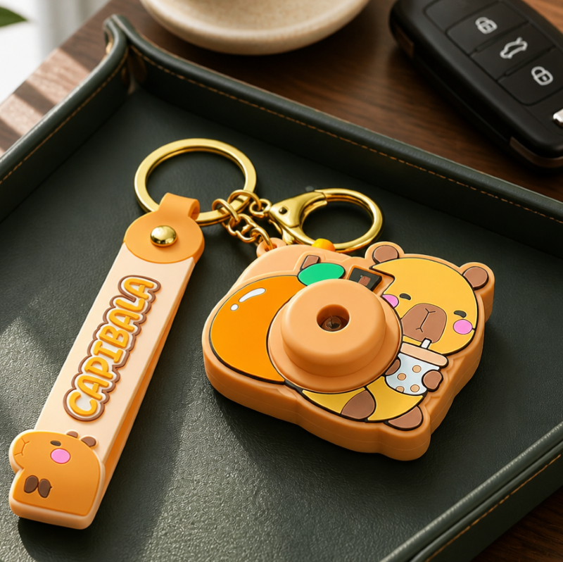 Phụ kiện charm đồ chơi hoạt hình đáng yêu IDIGO FA4-2008, móc khoá charm trang trí treo túi xách hình động vật