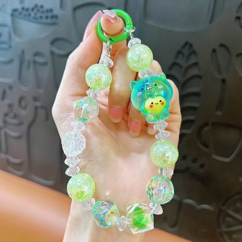 Dây treo điện thoại thời trang dễ thương IDIGO FA4-2004, charm móc khoá trang trí và phụ kiện túi nhiều màu