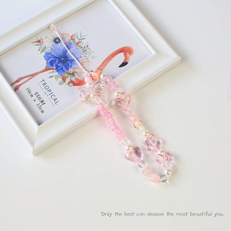 Charm hạt chuỗi điện thoại thời trang  IDIGO FA4 - 4009, móc khoá trang trí và phụ kiện túi xách tiện lợi