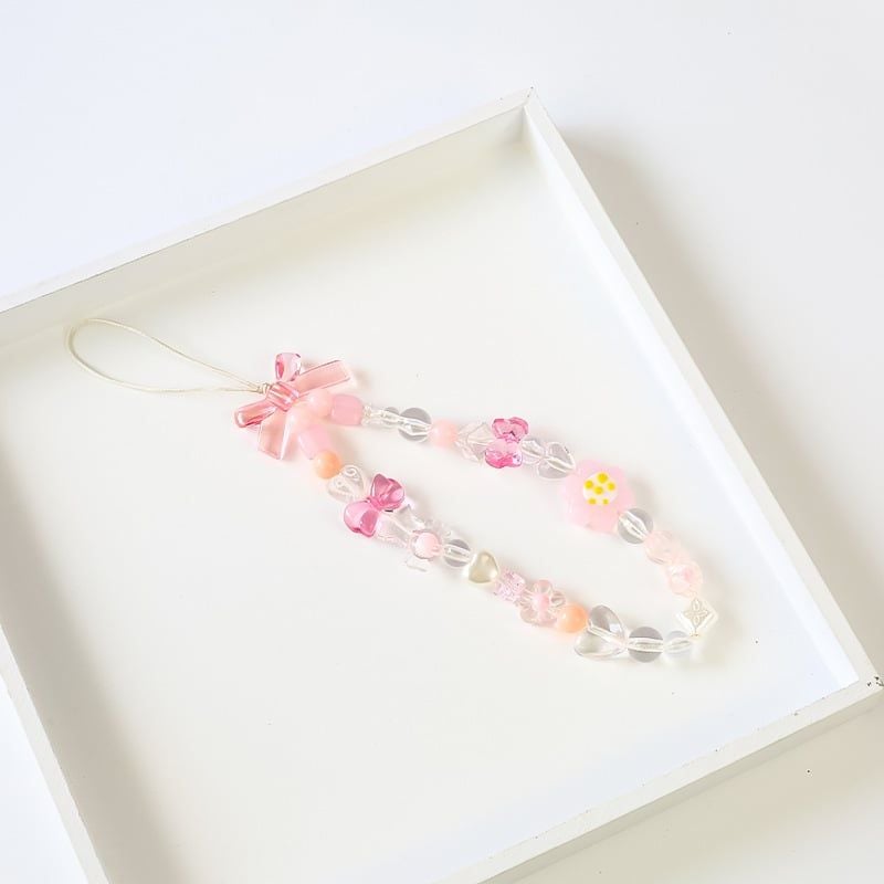 Charm hạt chuỗi điện thoại thời trang  IDIGO FA4 - 4009, móc khoá trang trí và phụ kiện túi xách tiện lợi