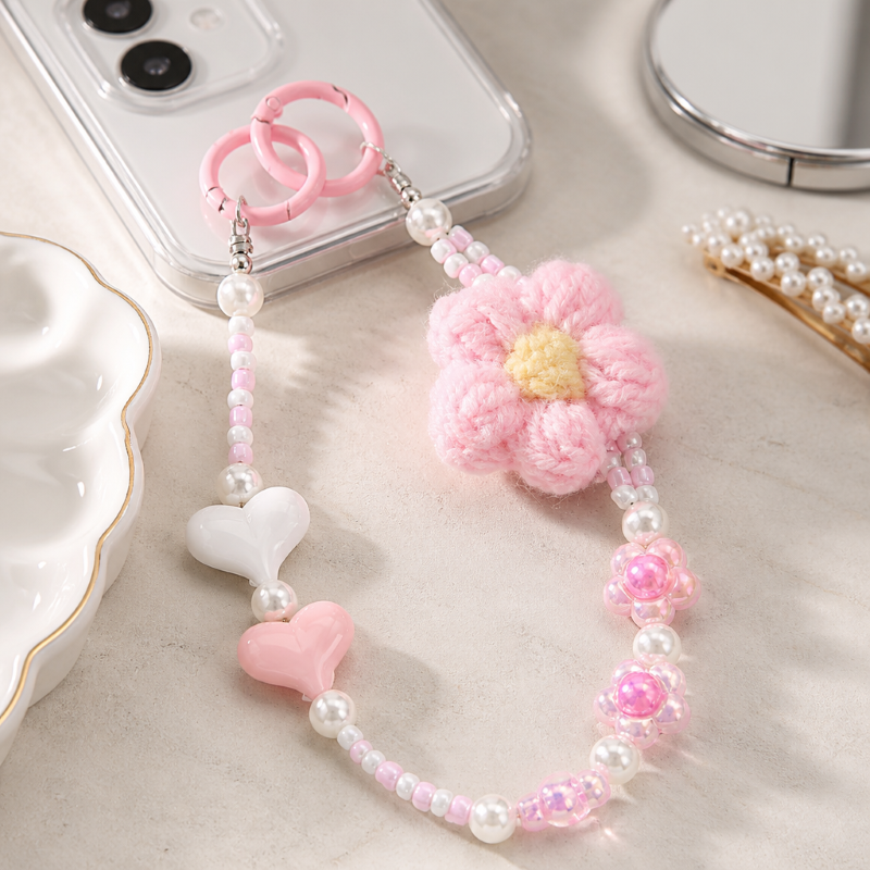 Charm phụ kiện túi thời trang nhiều màu IDIGO FA4 - 4011, móc khoá trang trí và phụ kiện treo túi dễ thương
