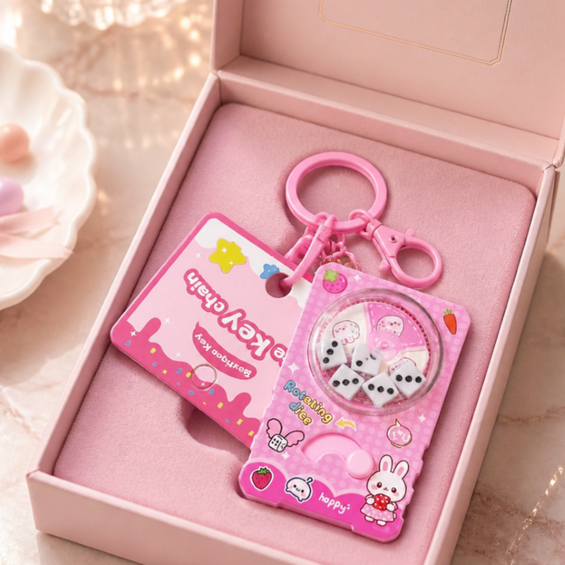 Charm đồ chơi xả tress dễ thương IDIGO FA4-2002, phụ kiện trang trí treo túi thời trang nhiều màu