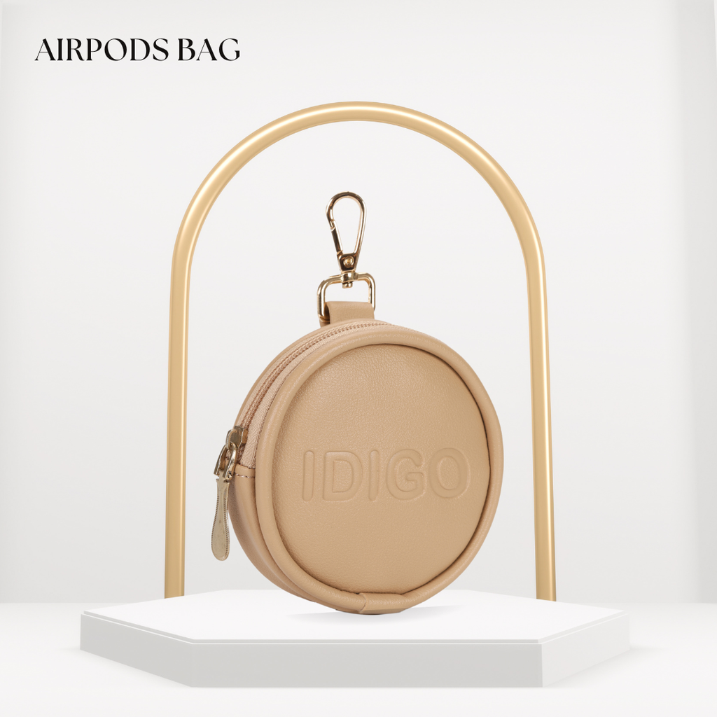 [QUÀ TẶNG] Túi da đựng airpod tiện lợi IDIGO UB2 - 0050