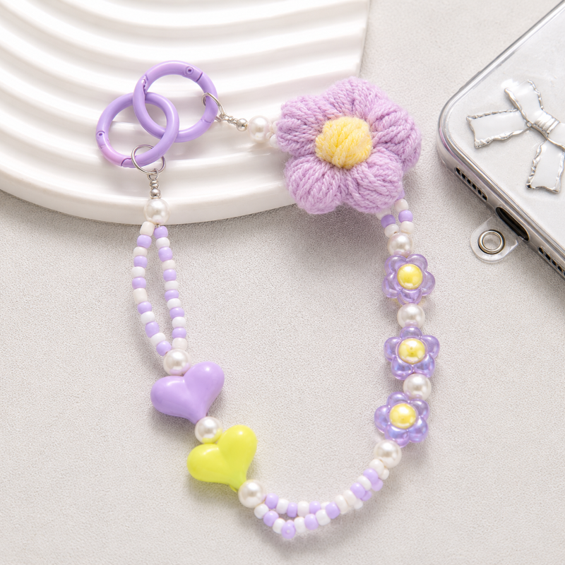 Charm phụ kiện túi thời trang nhiều màu IDIGO FA4 - 4011, móc khoá trang trí và phụ kiện treo túi dễ thương
