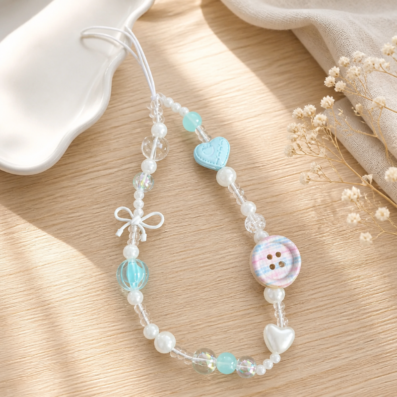 Charm phụ kiện túi thời trang nhiều màu IDIGO FA4 - 4011, móc khoá trang trí và phụ kiện treo túi dễ thương