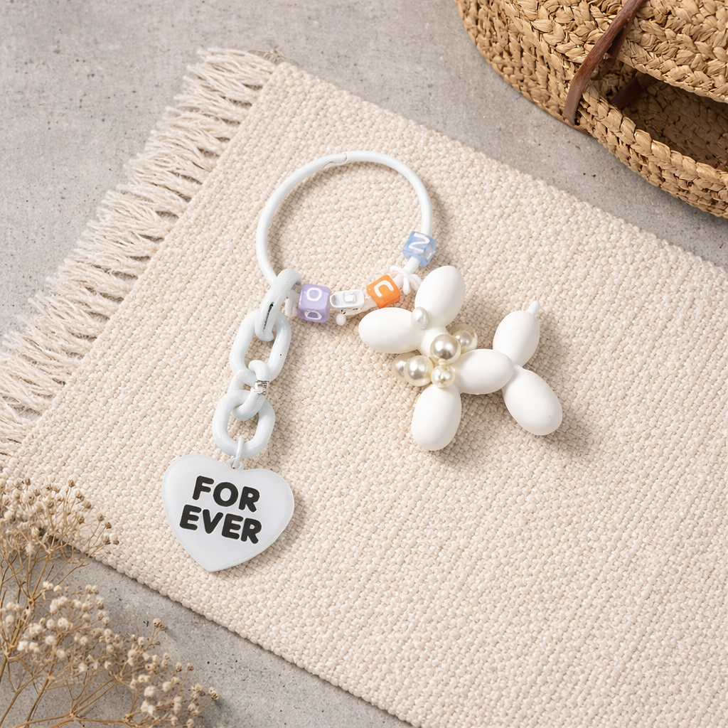 Charm hạt chuỗi điện thoại thời trang  IDIGO FA4 - 4009, móc khoá trang trí và phụ kiện túi xách tiện lợi