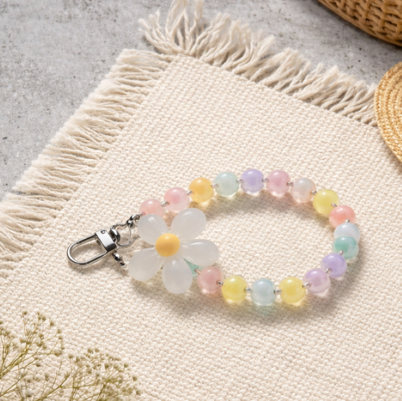 Phụ kiện charm thời trang trang trí túi xách IDIGO FA4 - 4008, dây đeo điện thoại chống thất lạc