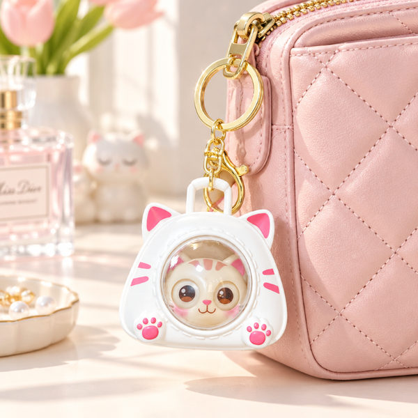  Phụ kiện charm treo túi xách màu sắc bắt mắt IDIGO FA4-2054, Móc khóa charm treo túi thời trang ngọt ngào 