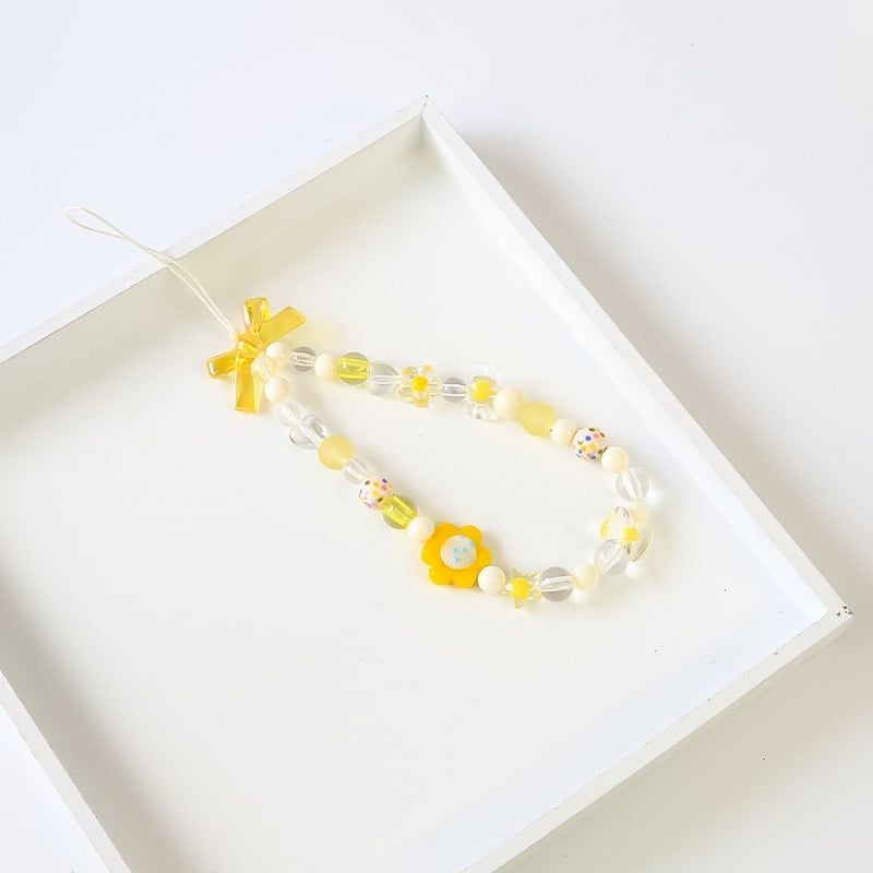 Charm hạt chuỗi điện thoại thời trang  IDIGO FA4 - 4009, móc khoá trang trí và phụ kiện túi xách tiện lợi