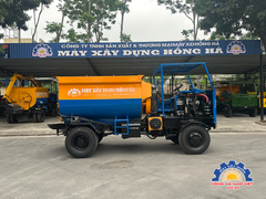 Máy trộn bê tông tự hành bồn ngang Hồng Hà 24 bao