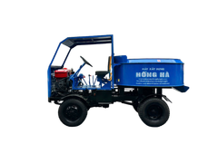 Xe trộn bê tông tự hành 12 bao 2 cầu Hồng Hà