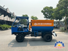 Máy trộn bê tông tự hành bồn ngang Hồng Hà 18 bao