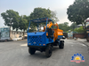 Máy trộn bê tông tự cấp liệu bồn ngang 21 bao 2 cầu động cơ 4 máy
