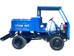 Máy trộn bê tông tự hành Hồng Hà 6 bao 2 cầu