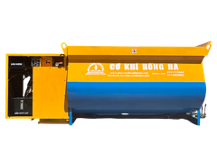 Máy trộn bê tông bồn ngang Hồng Hà 3,5 khối