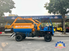 Máy trộn bê tông tự cấp liệu bồn ngang 21 bao 2 cầu động cơ 4 máy