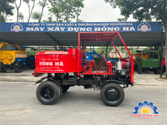 Máy trộn bê tông tự hành Hồng Hà 9 bao 2 cầu