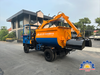 Máy trộn bê tông tự cấp liệu bồn ngang 24 bao 2 cầu động cơ 4 máy