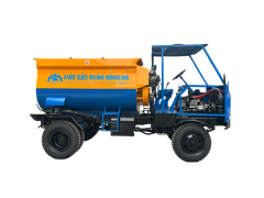 Máy trộn bê tông tự hành bồn ngang Hồng Hà 15 bao