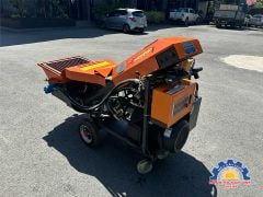 Máy bơm bê tông điện Mini Hồng Hà