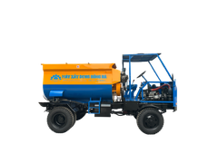Máy trộn bê tông tự hành bồn ngang Hồng Hà 12 bao