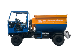 Máy trộn bê tông tự hành bồn ngang Hồng Hà 18 bao