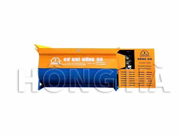 Máy trộn bê tông bồn ngang Hồng Hà 4,5 khối