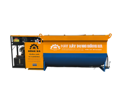 Máy trộn bê tông bồn ngang cố định 2 khối