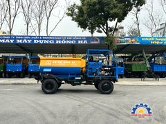 Máy trộn bê tông tự hành bồn ngang Hồng Hà 18 bao